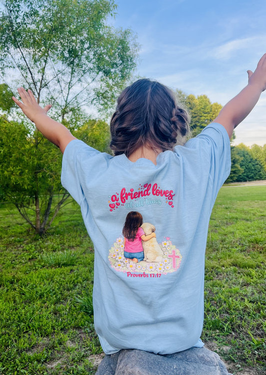 A Friend Loves - Shih Tzu Youth classic tee